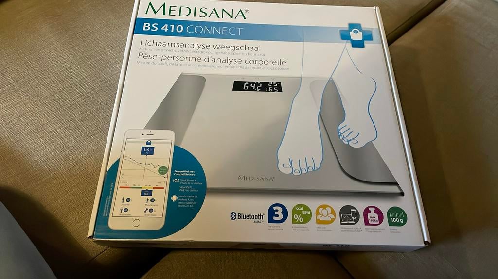 Medisana lichaamsanalyse weegschaal, Ophalen of Verzenden, Nieuw