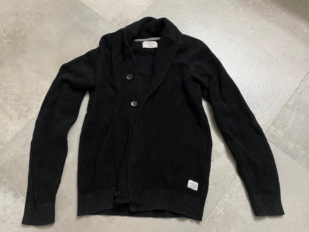 Zwarte cardigan s, Zwart, Ophalen of Verzenden, Gedragen, Jack & Jones