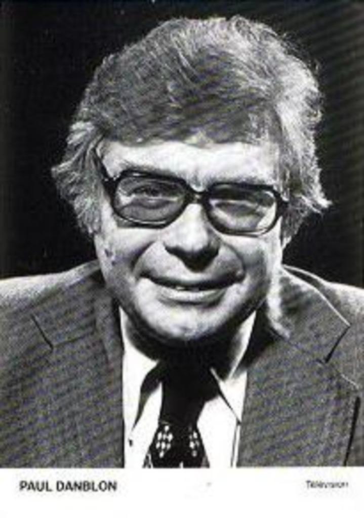 Carte photo RTBF - Paul Danblon, Enlèvement ou Envoi, Comme neuf