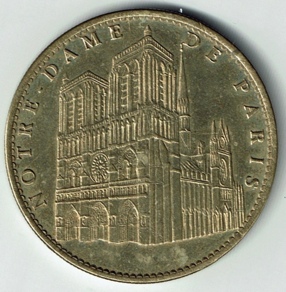 Penning Kathedraal Notre Dame Parijs 2011, Postzegels en Munten, Verzenden