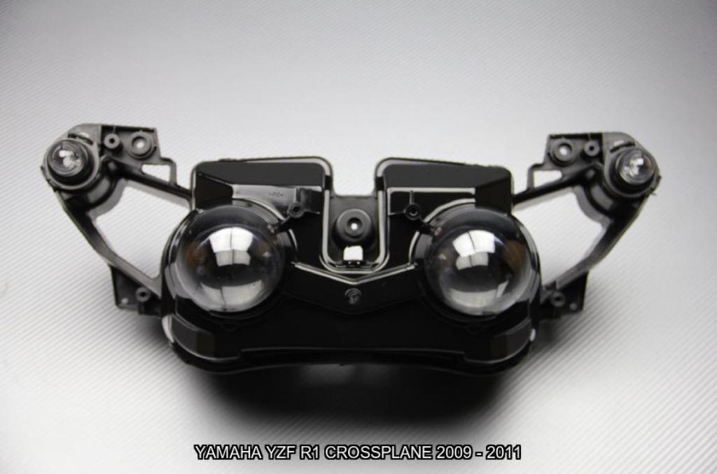 Phare / Optique AVDB YAMAHA YZF R1 CROSSPLANE 2009 - 2011, Motos, Enlèvement ou Envoi, Neuf
