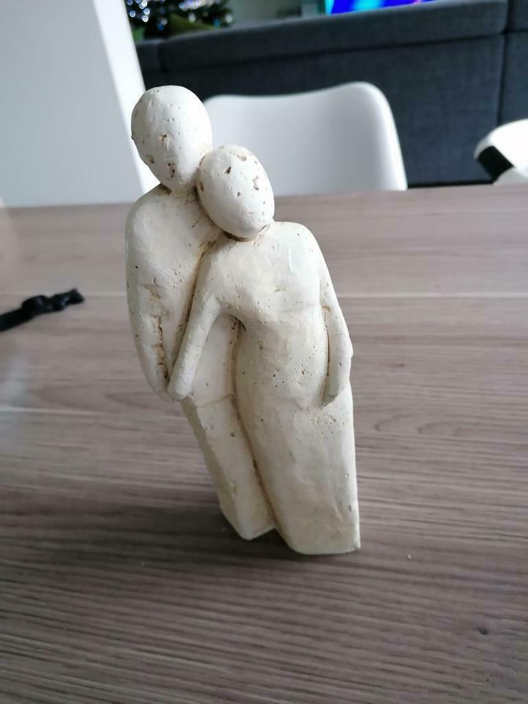 Beeld koppel, Antiek en Kunst, Ophalen of Verzenden