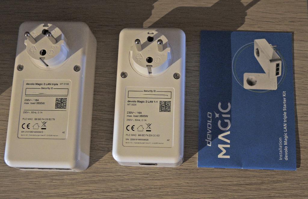 devolo Magic 2 LAN triple Kit de démarrage, Informatique & Logiciels, Adaptateurs powerline, Enlèvement ou Envoi, Utilisé, Devolo