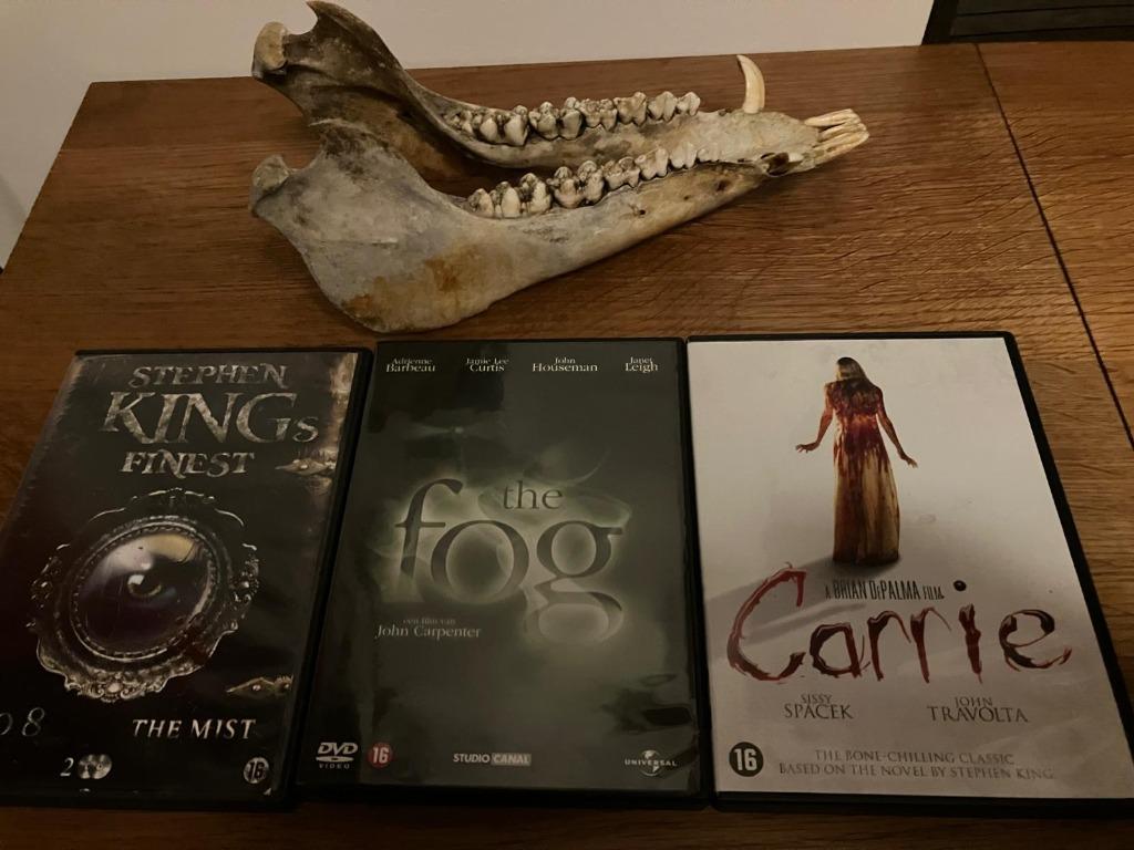 the myst+1408 / the fog / carrie dvd, Enlèvement ou Envoi