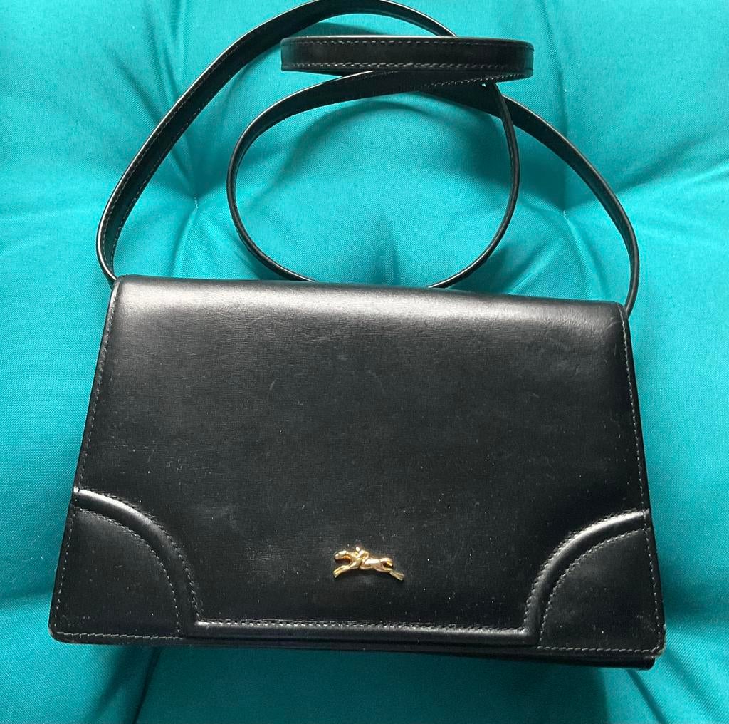 Sac à main…. Longchamp…. Vintage, Ophalen, Zo goed als nieuw, Handtas
