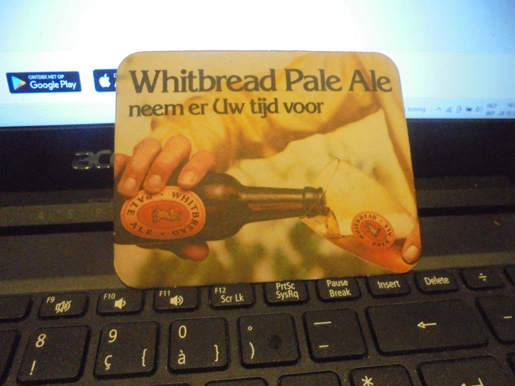 whitbread Pale Ale, Enlèvement ou Envoi, Utilisé, Sous-bock