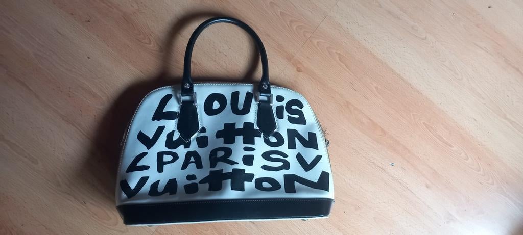 Handtas louis vitton, Ophalen of Verzenden, Gebruikt, Wit, Handtas