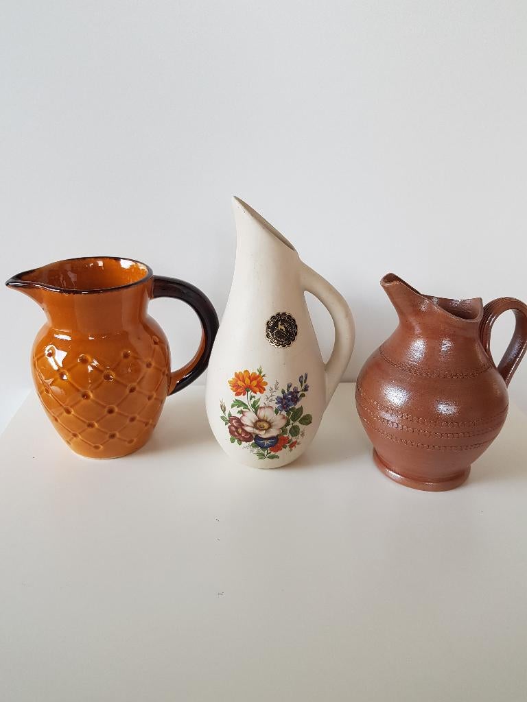Diverse vazen, Huis en Inrichting, Woonaccessoires | Vazen, Ophalen of Verzenden, Gebruikt, Geel