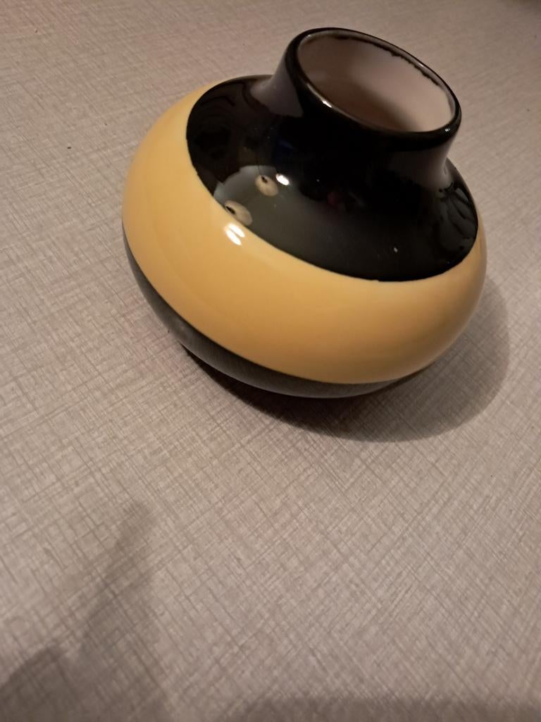 Sagaform vaas, design by Matz Borgström., Ophalen of Verzenden, Zo goed als nieuw, Zwart
