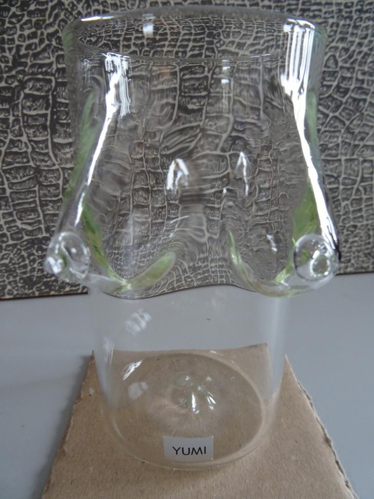 Art du verre Yumi Ming Hou Chen Yumi verre Yumi verre à thé, Antiquités & Art, Enlèvement ou Envoi