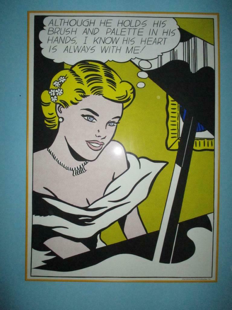 Pop Art Roy Lichtenstein, Antiek en Kunst, Ophalen