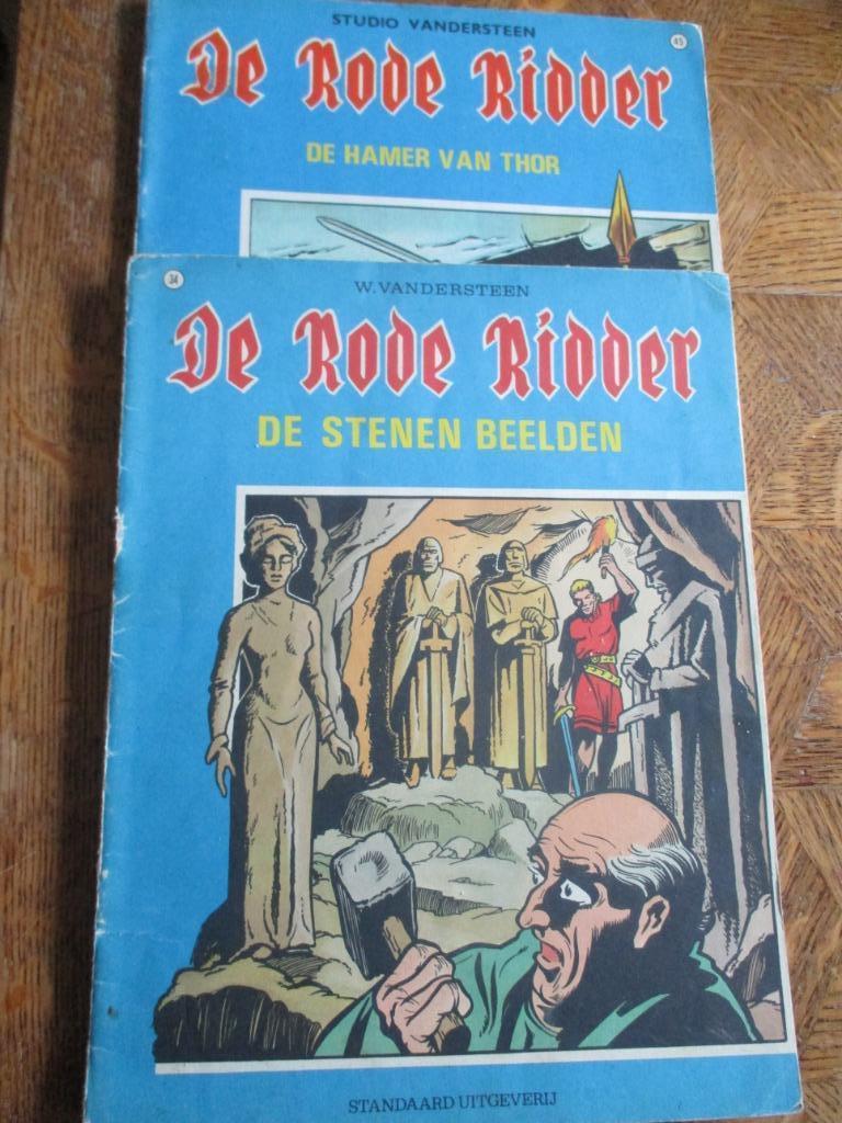 Strips De Rode Ridder, Plusieurs BD, Enlèvement ou Envoi, Utilisé, Studio Vandersteen