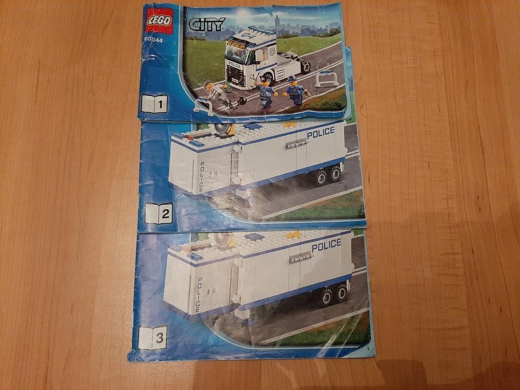 Lego city mobiele politiepost 60044, Ophalen, Zo goed als nieuw, Complete set, Lego