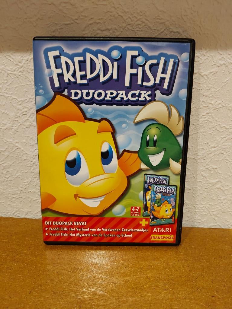Freddi Fish Duopack PC, Puzzel en Educatief, Gebruikt, 1 speler, Ophalen of Verzenden