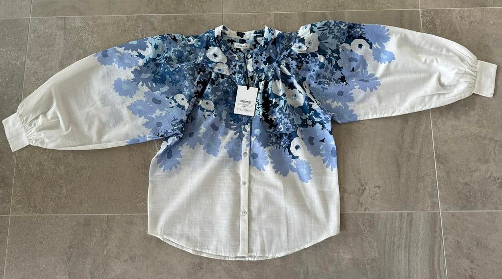 Blouse Terre Bleue maat 34 oversized, Kleding | Dames, Blouses en Tunieken, Overige kleuren, Terre Bleue, Nieuw, Ophalen of Verzenden