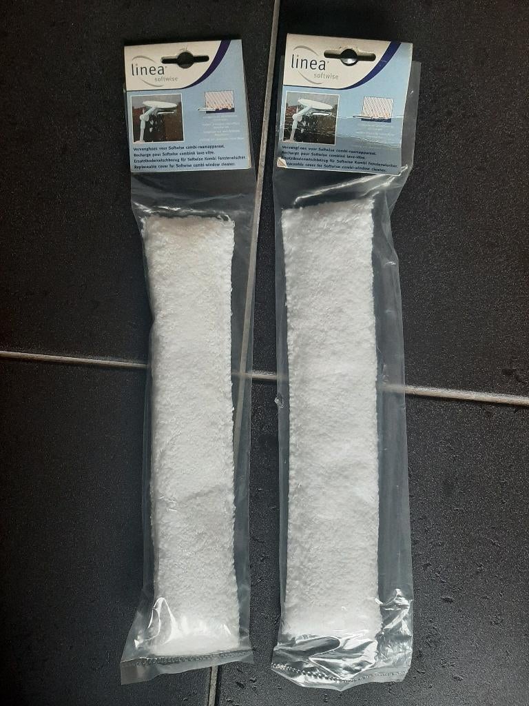 Linea splinternieuw 2 vervanghoezen voor raamwasser, Huis en Inrichting, Schoonmaakartikelen, Raamwisser of Trekker, Ophalen of Verzenden