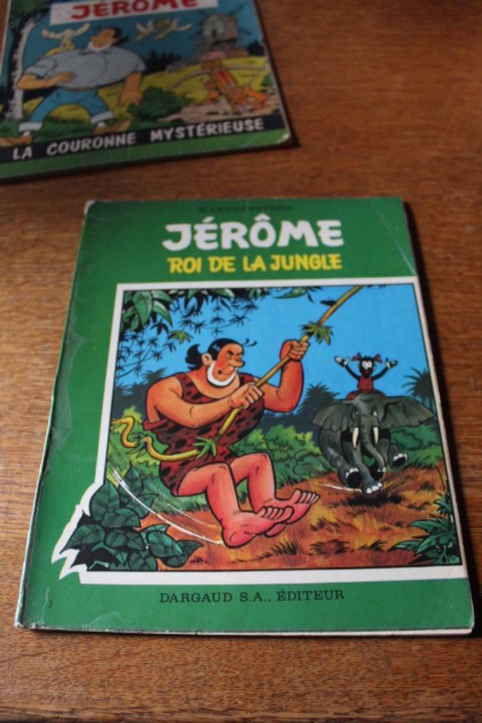 BD Jérôme, roi de la jungle, Enlèvement ou Envoi, Willy Vandersteen, Une BD, Utilisé