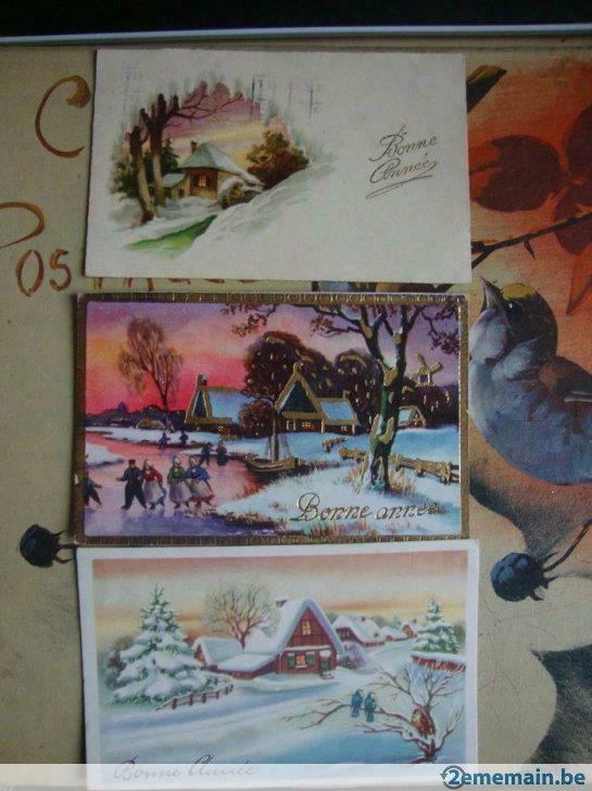 cartes postales "Bonne Année" " Gelukkig Nieuwjaar", Verzenden