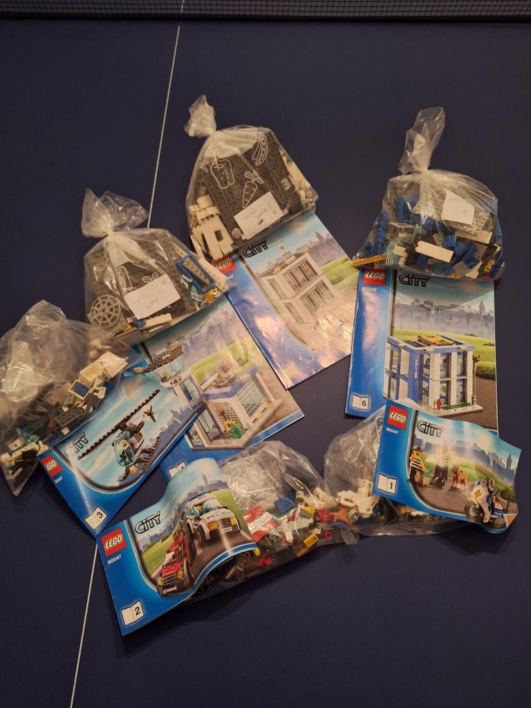 Lego city politiebureau 60047, Kinderen en Baby's, Speelgoed | Duplo en Lego, Ophalen of Verzenden, Gebruikt, Complete set, Lego