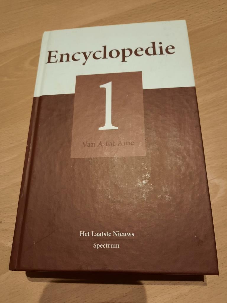 Encyclopedie 1 - van A tot Ame - het laatste nieuws, Ophalen of Verzenden, Zo goed als nieuw