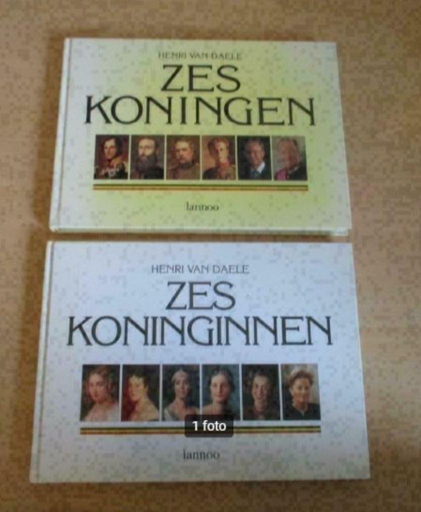 2 Beaux Livres '6 Reines et 6 Rois' Van Daele, Enlèvement ou Envoi, Comme neuf, Magazine ou livre