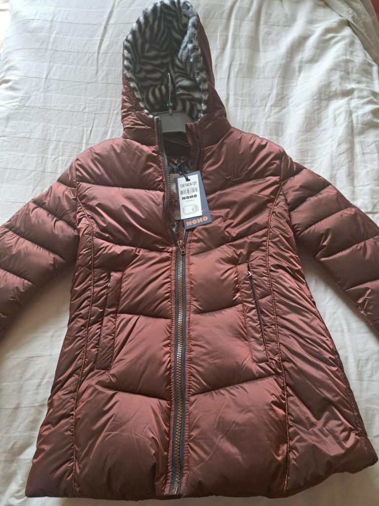 Nieuwe winterjas meisjes merk Nono maat 134, Kinderen en Baby's, Meisje, No no, Nieuw, Ophalen of Verzenden