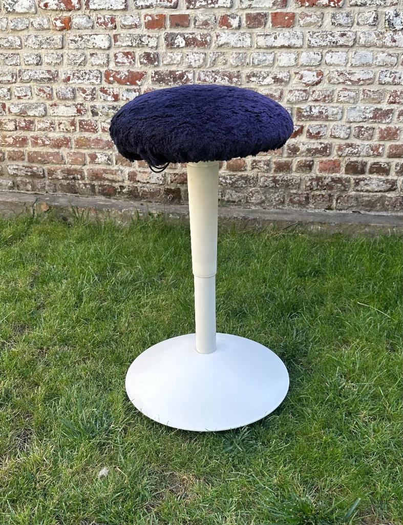 Tabouret Dessinateur IKEA avec housse noire, Maison & Meubles, Tabourets, Comme neuf, Enlèvement
