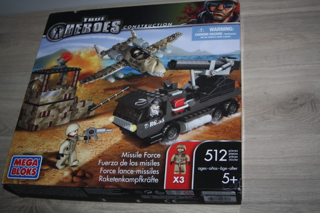 Mega Bloks , True Heroes construction , gesloten doos, 2013, Enlèvement ou Envoi, Comme neuf, Megabloks