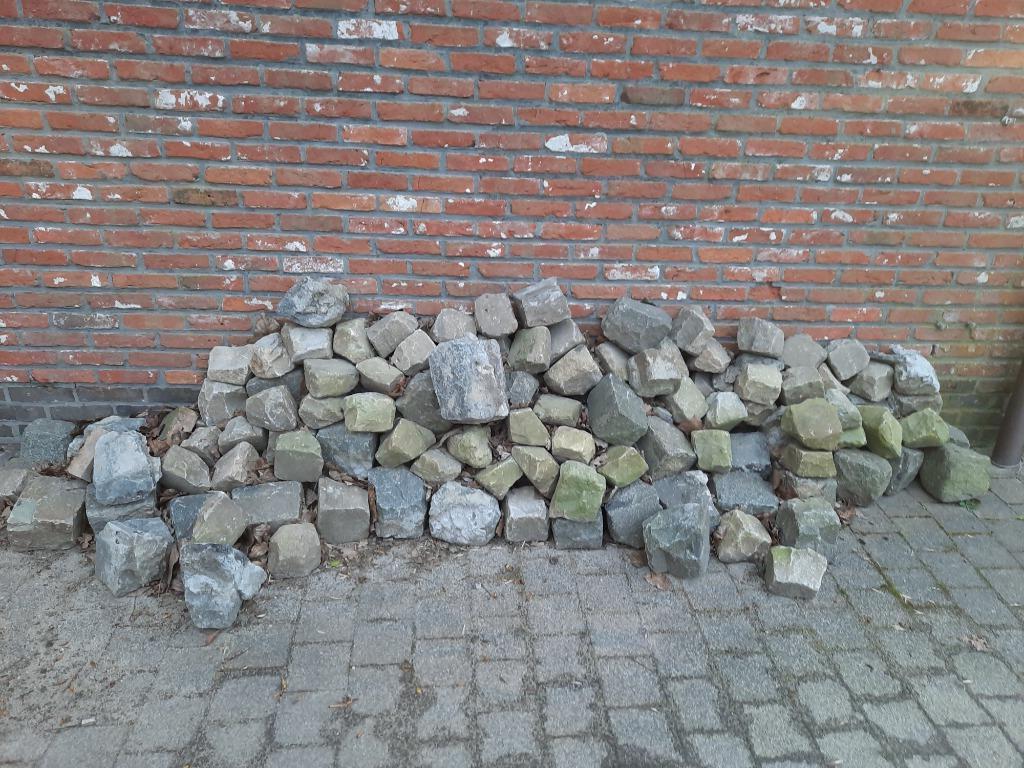 kasseistenen, Tuin en Terras, Ophalen, Overige materialen, Gebruikt, Overige typen