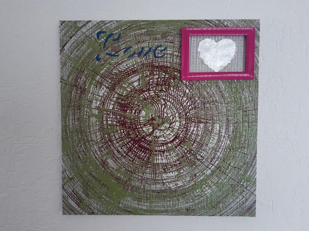 Love in color., Antiek en Kunst, Kunst | Schilderijen | Modern, Ophalen