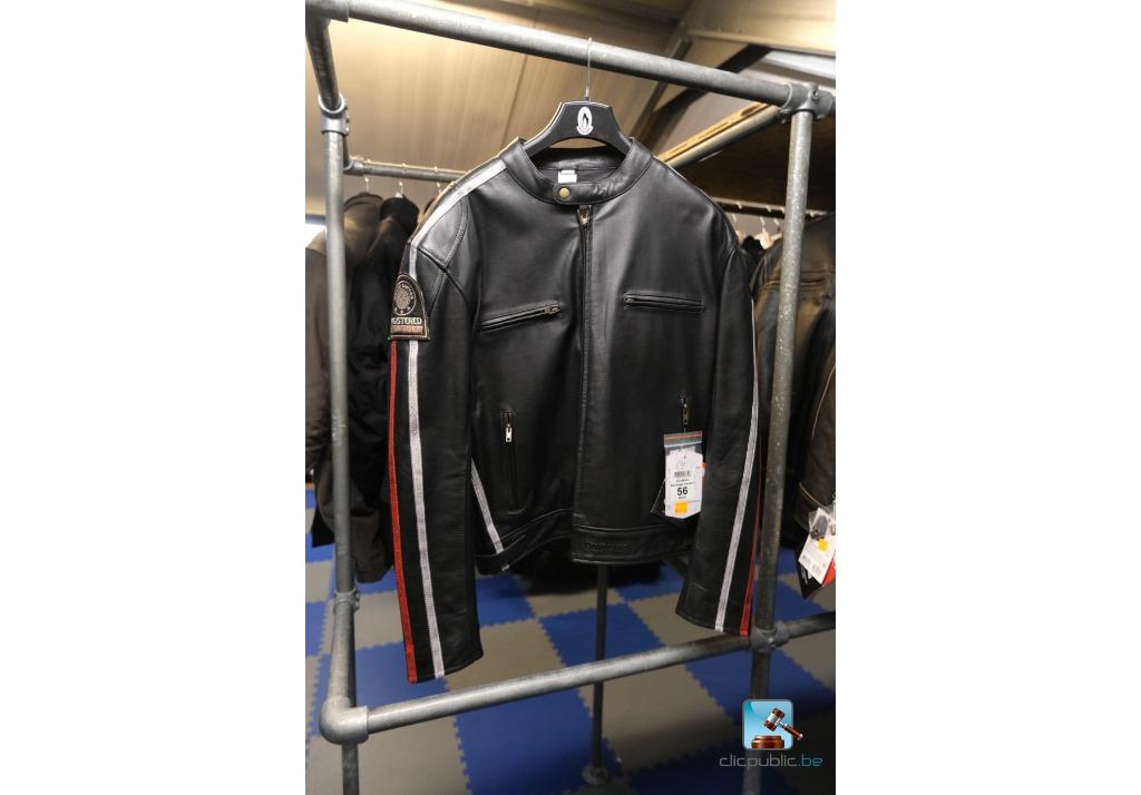 Blouson/veste en cuir moto neuf 56, Motos, Enlèvement, Neuf, avec ticket, Manteau | cuir