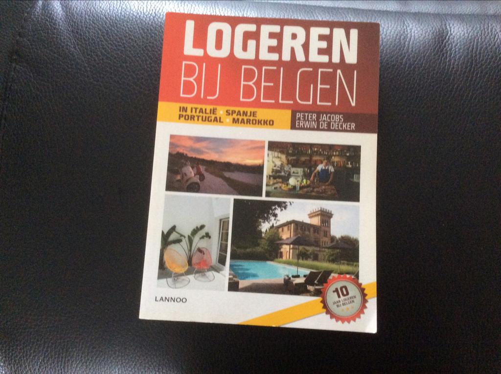 Logeren bij Belgen in Italië, Spanje, Portugal, Marokko, Boeken, Reisgidsen, Ophalen of Verzenden, Zo goed als nieuw