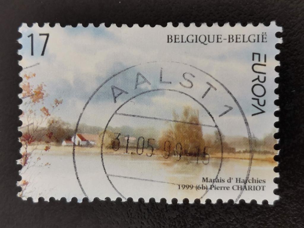 Belgique 1999 - Europe CEPT - réserves naturelles, Enlèvement ou Envoi, Affranchi, Europe