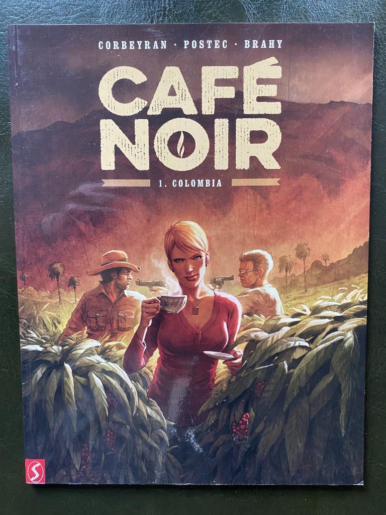 CAFE NOIR - Colombia, Eén stripboek, Luc Brahy (Dust), Ophalen of Verzenden, Zo goed als nieuw