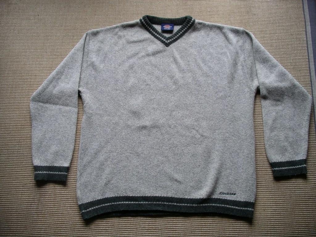 Dickies - pull col en V - taille xxl - laine & acryl, Gris, Enlèvement ou Envoi, Taille 56/58 (XL), Dickies