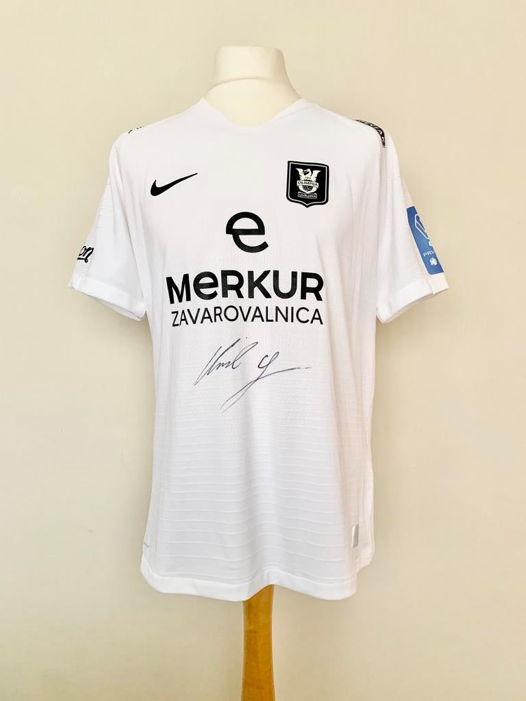 Olimpija Ljubljana 2020 Away Samardzic match worn Nike shirt, Sports & Fitness, Football, Comme neuf, Maillot, Taille L, Enlèvement ou Envoi