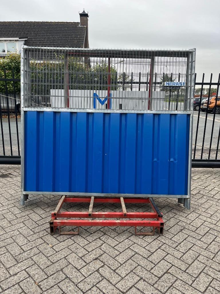 Heras Cityfence/city fence M825 bouwhek/bouwhekken combi 6ST, Ophalen, Gebruikt, Overige materialen
