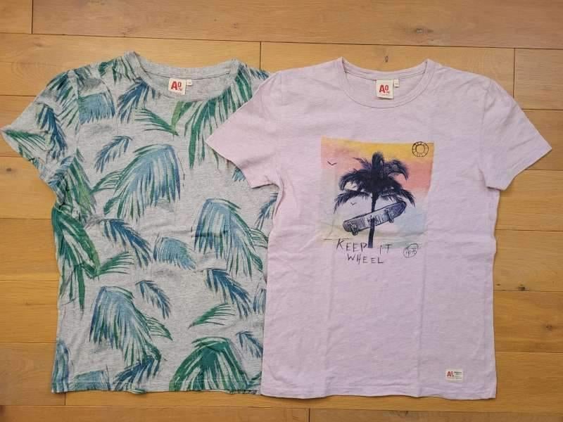 pakket t-shirts merkkleding 15-16 jaar - maat 170/176, Kinderen en Baby's, Ophalen of Verzenden, Gebruikt, Jongen, Shirt of Longsleeve