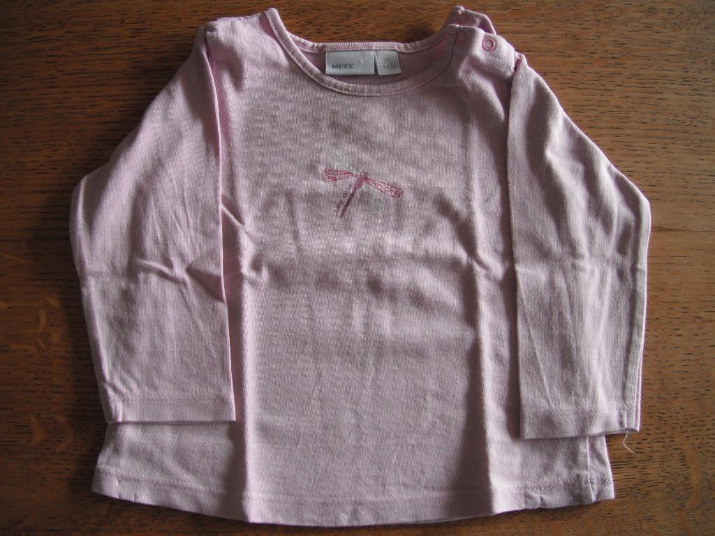 roze longsleeve, merk: mexx, maat: 68 (4-6 maand), Kinderen en Baby's, Babykleding | Maat 68, Mexx, Gebruikt, Meisje, Ophalen of Verzenden