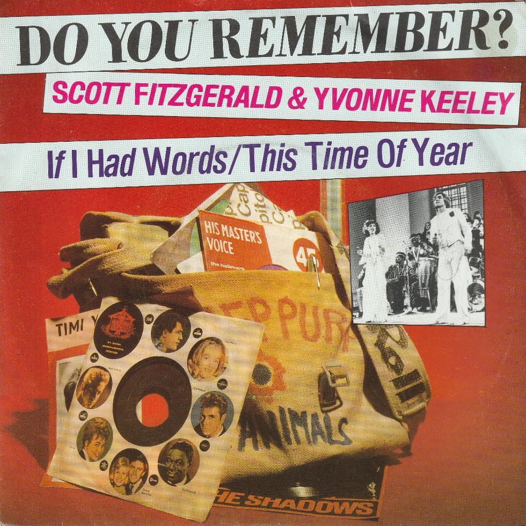 Scott Fitzgerald & Yvonne Keeley - If I had words, Enlèvement ou Envoi, Single, Comme neuf, Pop