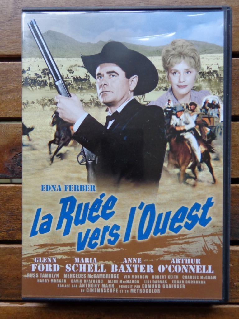 )))  La Ruée vers l' Ouest  //  Glenn Ford  (((, Tous les âges, Enlèvement ou Envoi, Comme neuf