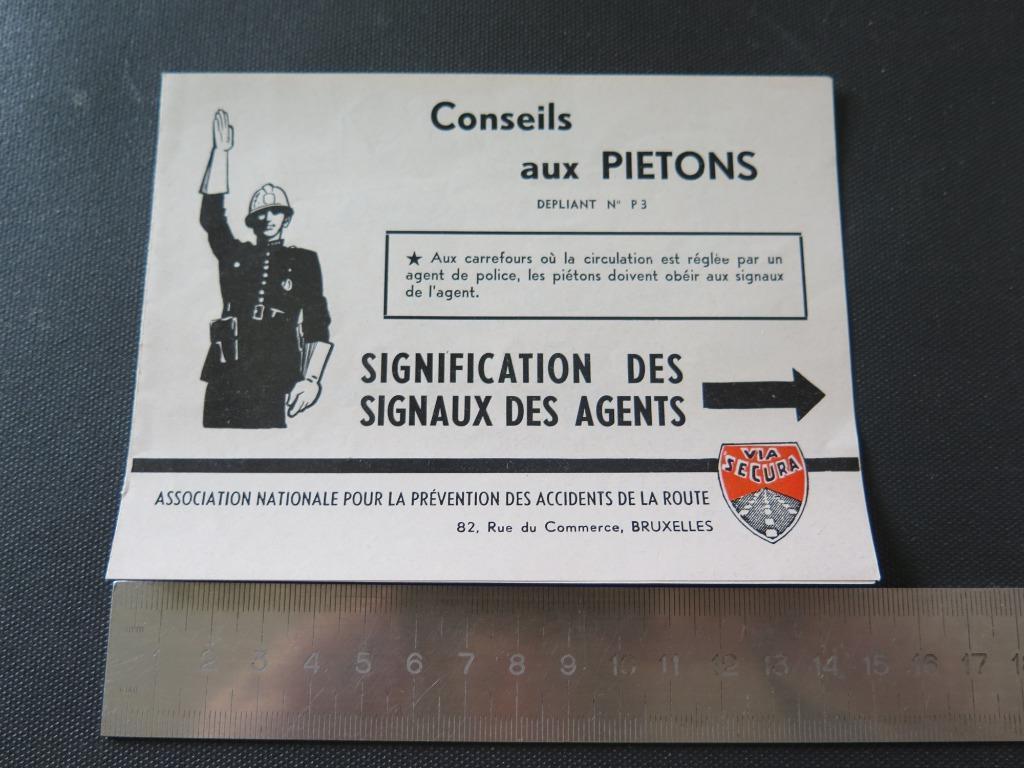Oude reclame politie, Antiek en Kunst, Curiosa en Brocante, Ophalen of Verzenden
