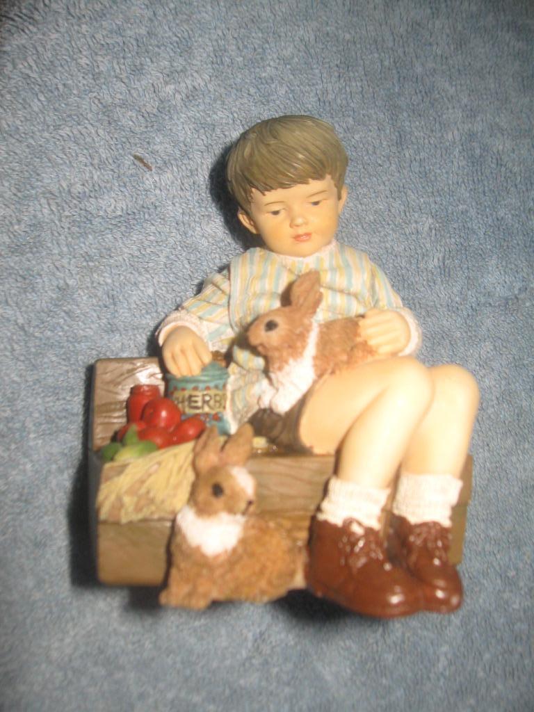 Leonardo Collection Figuurtje Apples And Rabbits, Verzamelen, Ophalen of Verzenden, Nieuw, Mens