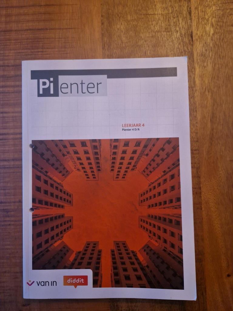 Pienter wiskunde boeken, Boeken, Ophalen, Nieuw, Wiskunde A, Van In