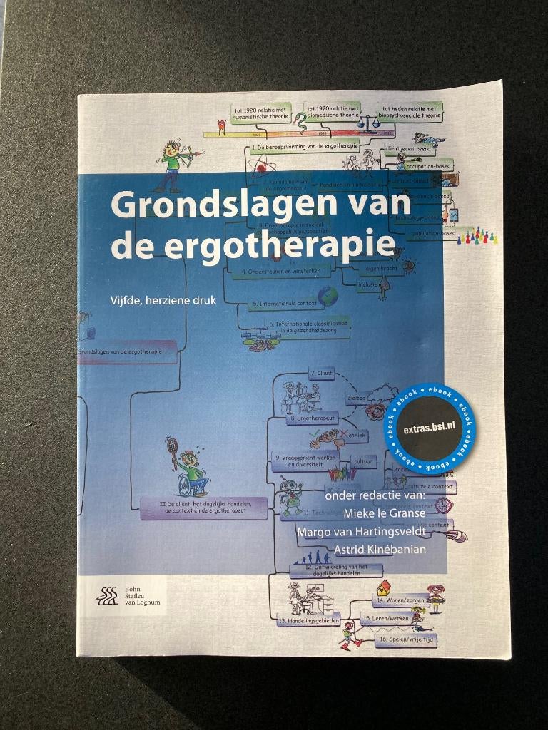 Grondslagen van de ergotherapie, Boeken, Ophalen, Zo goed als nieuw