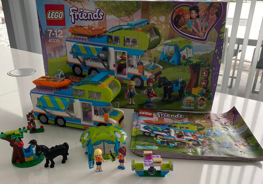 Lego Friends Mia’s Camper, Kinderen en Baby's, Verzenden, Zo goed als nieuw, Lego