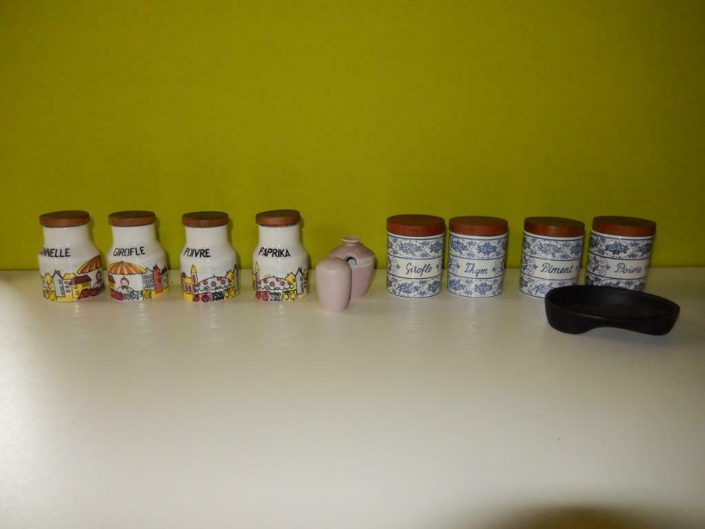 PEPER & ZOUT SETJES & OLIE & AZIJN KARAFJES & KRUIDEN POTJES, Enlèvement ou Envoi