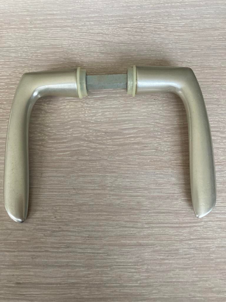 Binnendeur klink aluminium nieuw 2 st 110 mm, Ophalen of Verzenden, Nieuw, Overige materialen, Klink of Kruk
