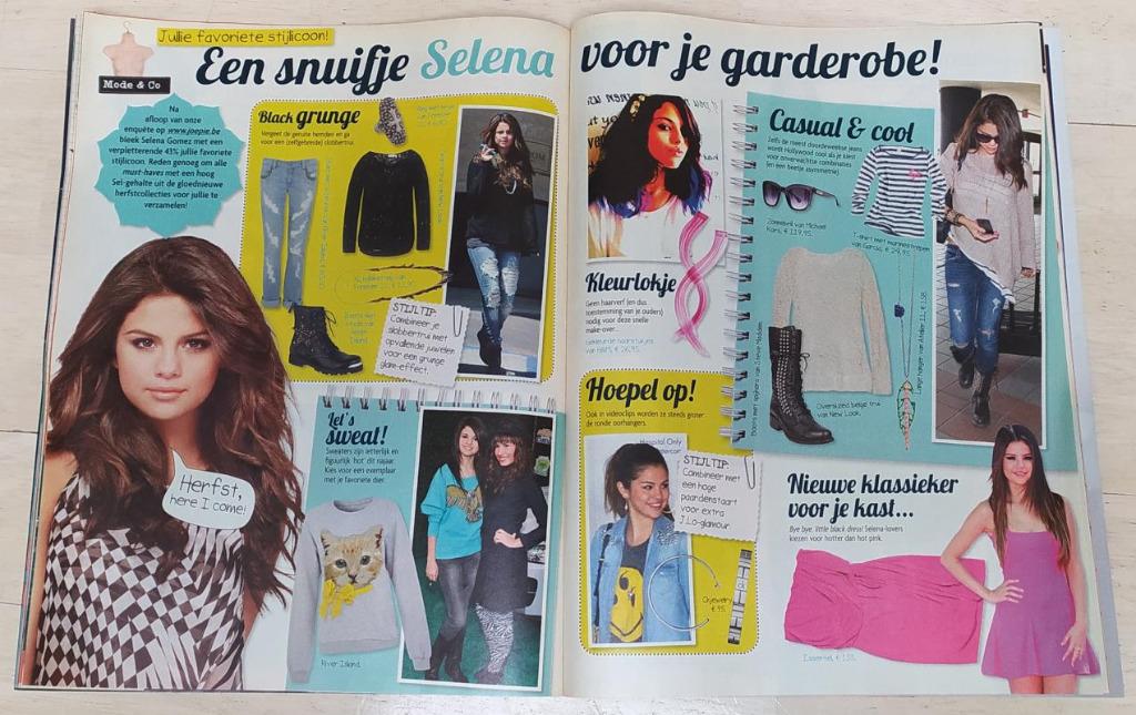 tijdschriftartikels Selena Gomez (uit Joepie), Ophalen of Verzenden