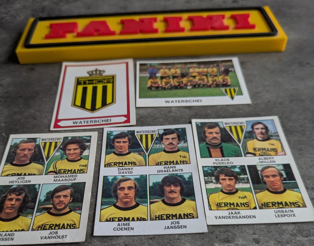 PANINI FOOTBALL 78 WATERSHEI 5 AUTOCOLLANTS 1978, Envoi